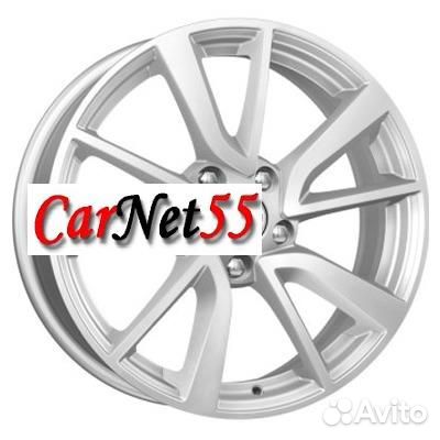 K&K 7x17/5x112 ET54 D57,1 кс699 Сильвер