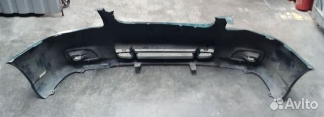 Бампер hyundai accent 03- передний с отв под птф