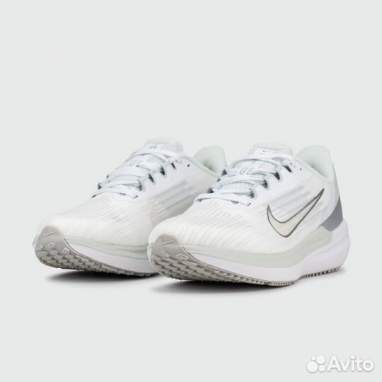 Кроссовки Nike Air Winflo 9 White Silver