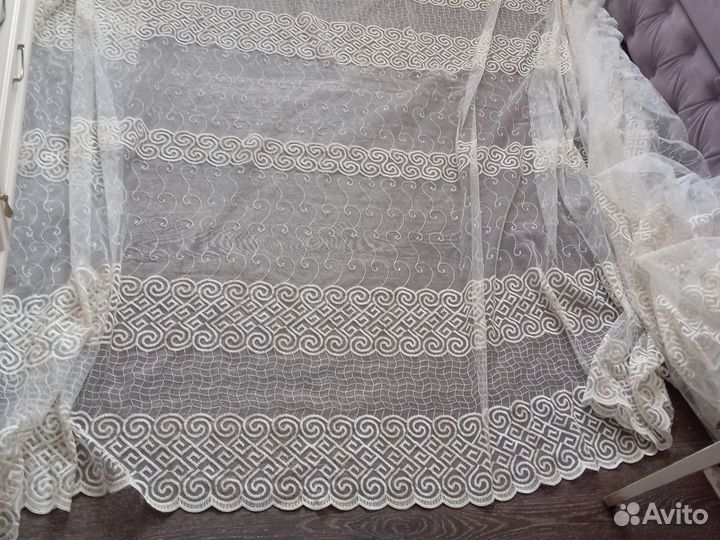 Тюль новая