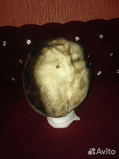 Берет норковый