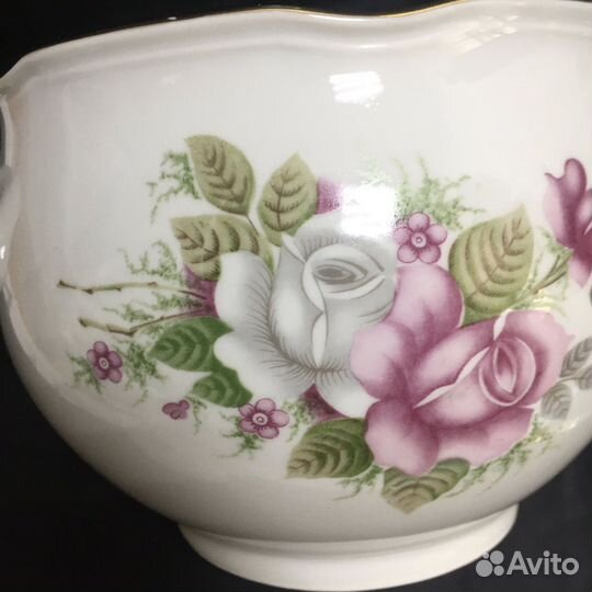 Супница фарфор СССР чайка