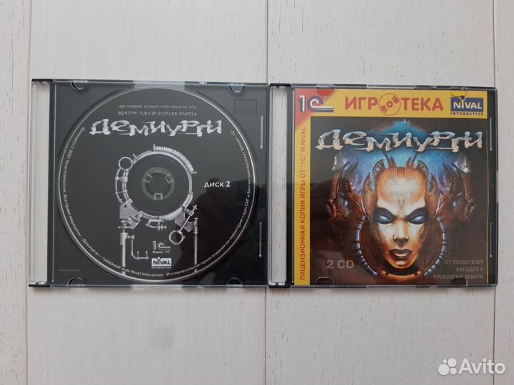 Демиурги компьютерная игра 2 диска