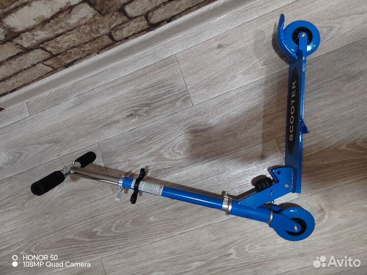 Самокат детский двухколесный новый