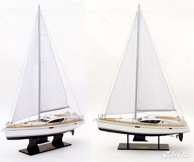 Модель яхты катер Jeanneau Sun Odyssey 45DS