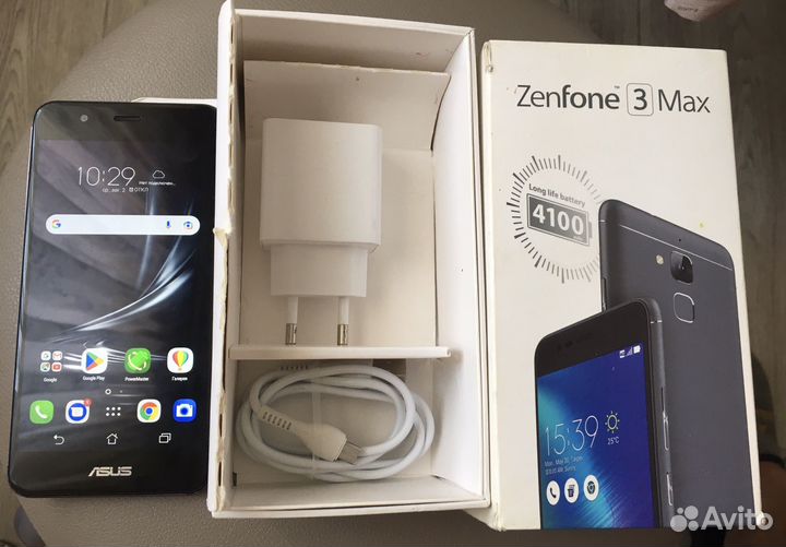 Asus zenfone 3 max в идеале комплект