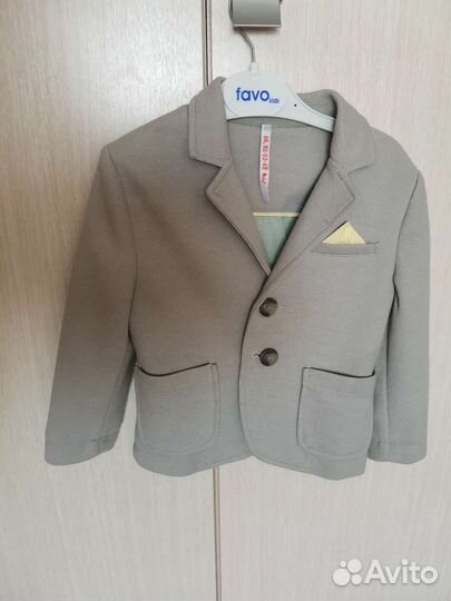 Пиджак для мальчика 86-98