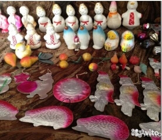 Игрушки елочные ссср. вертушка для елки