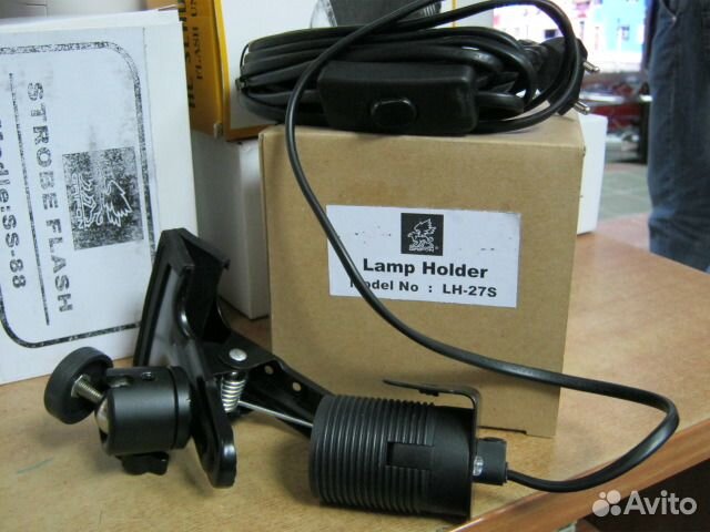 LH-27S патрон на клипсе для патронных фотовспышек