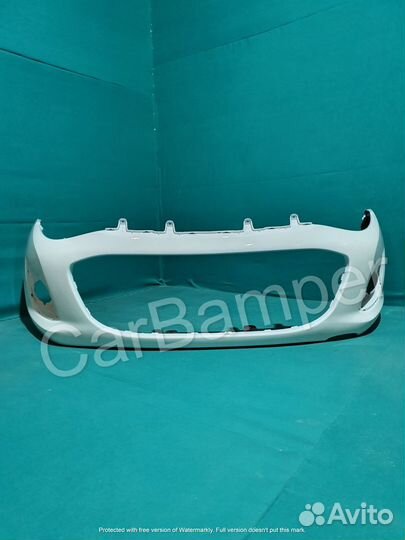 Бампер передний Калина 2192 цвет Ледниковый 221