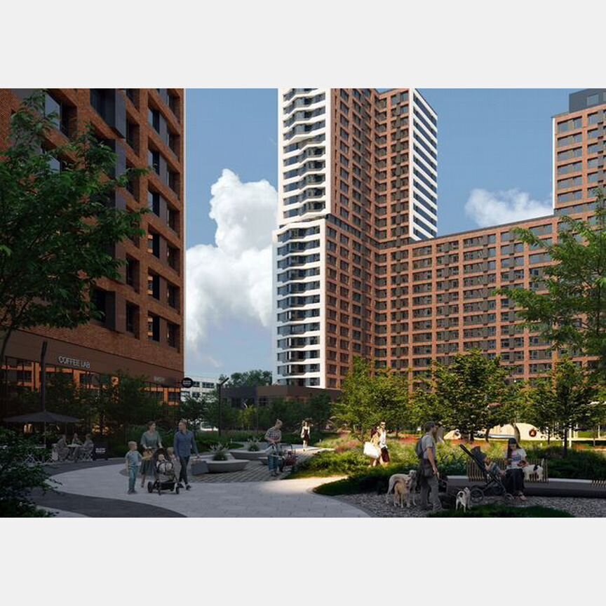 1-к. квартира, 45,3 м², 5/14 эт.