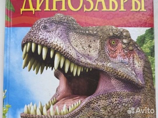 Коллекция книг про динозавров (6шт)