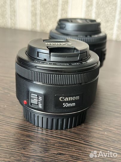 Объектив canon EF 50mm 1 8