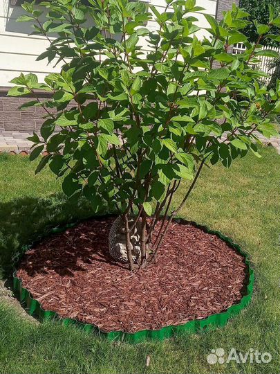 Щепа декоративная, коричневая, сосновая / 60 л