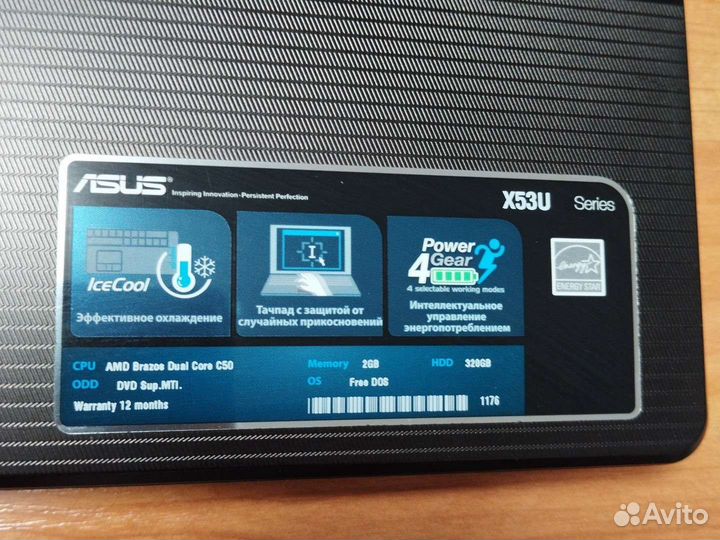 Ноутбук asus