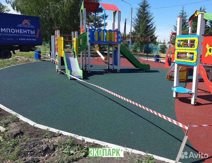 Бесшовное резиновое покрытие