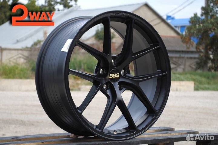 R19 BBS CI-R Style 8.5J ET35 5*112 Matt Black (GX7