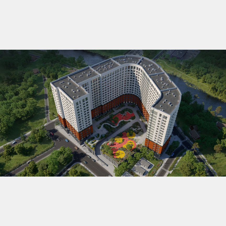 Квартира-студия, 39,3 м², 3/17 эт.