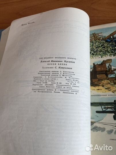 А. Мусатов: Кусок хлеба для младших классов