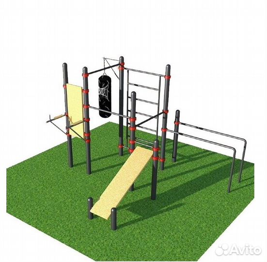 Спортивный уличный комплекс воркаут