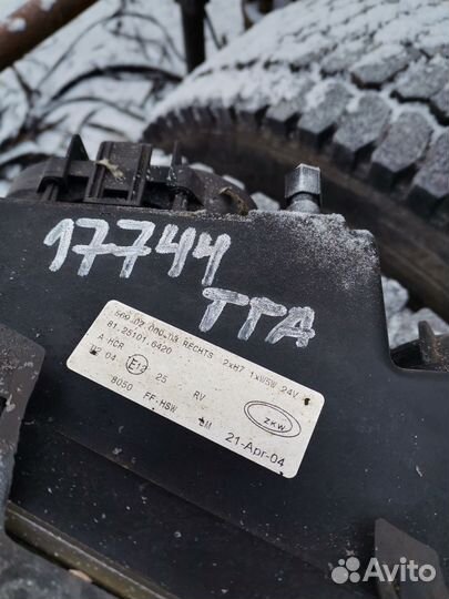 Фара левая правая MAN TGA