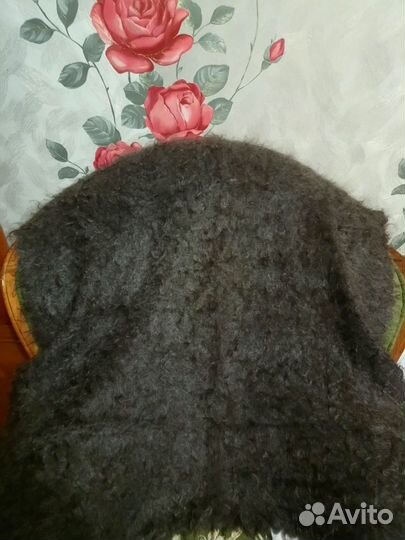 Пуховый платок/Носки вязаные