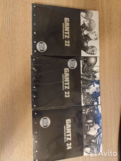 Manga Gantz (выпуски 22-24, в пленке, англ)