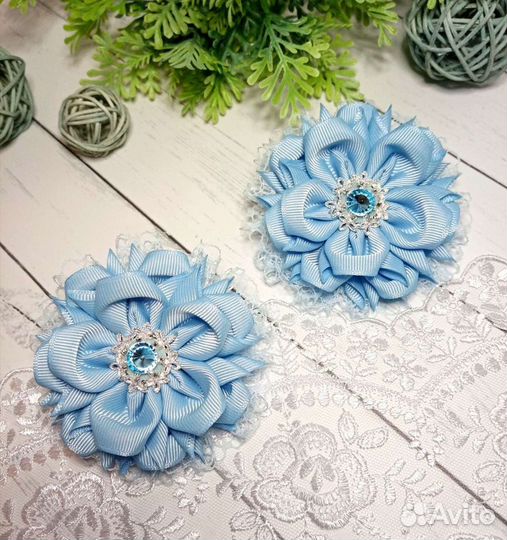 Бантики-цветочки