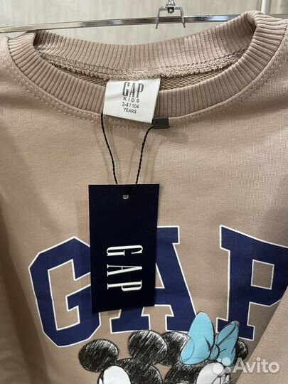 Платье туника gap для девочки 86 92 98 104 110