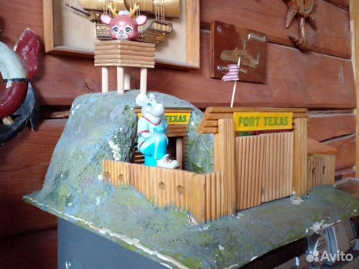 Крепость форт Техас, ручная работа. СССР