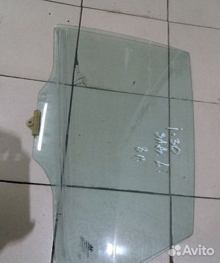 Стекло задней левой двери Hyundai I30