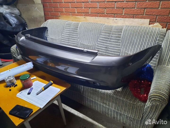 Заданий бампер Приора 2