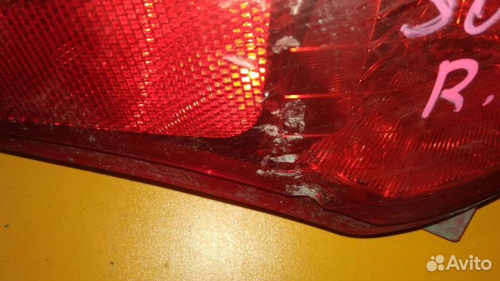 Противотуманка задняя левая на Hyundai Solaris