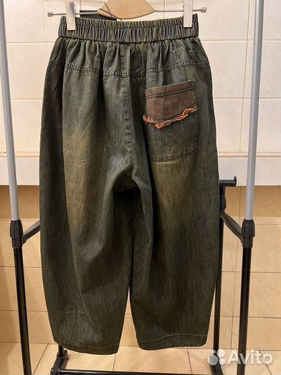Новые хлопковые джинсы шаровары 50-52/54