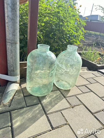 Банка 10 литров стеклянная