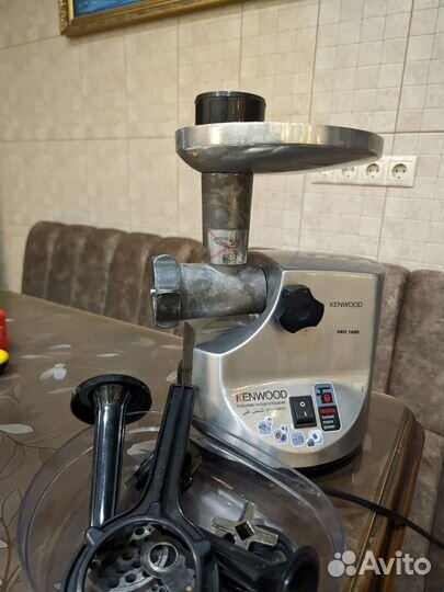 Мясорубка электрическая kenwood mg510a