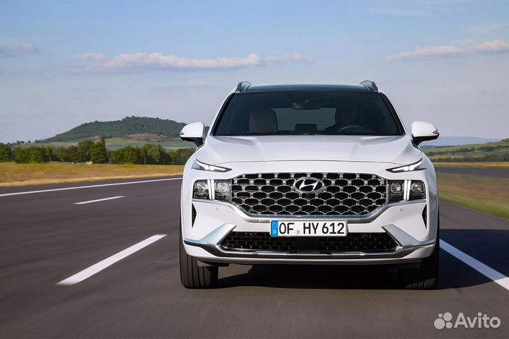 Ковры текстильные 3D для Hyundai Santa Fe с 2021 г