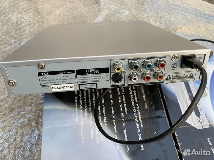 DVD-плеер TCL DV-F88 BBK DV112S