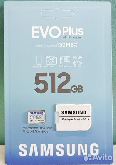 Карта памяти micro sd 512