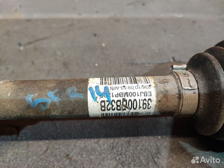 Привод правый Nissan Qashqai J10 рест