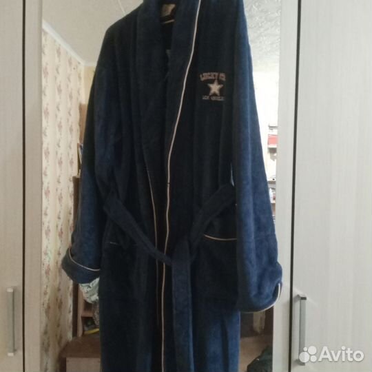 Мужской махровый халат