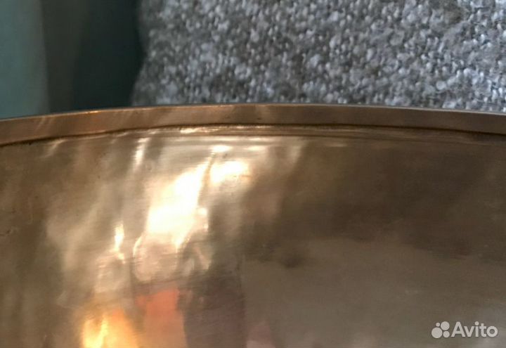 Непал поющая чаша кованая массажная