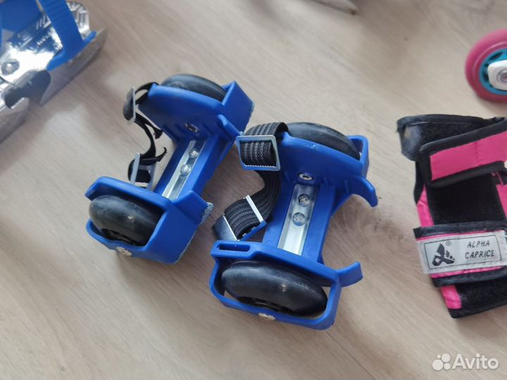 Роликовые коньки детские раздвижные