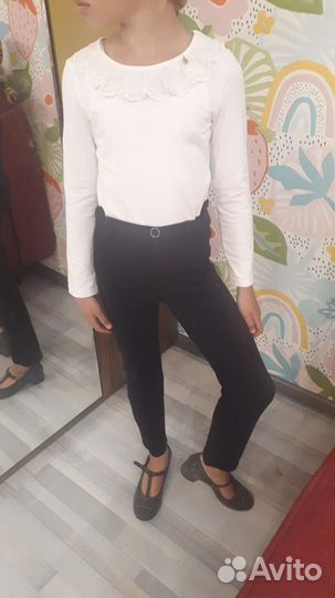 Шорты, туфли, одежда школьная для девочки 128р