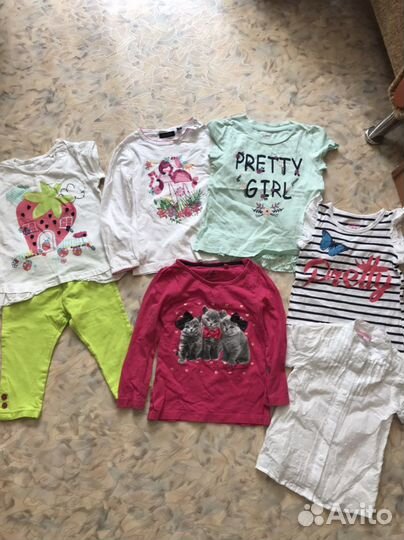 Вещи пакетом на девочку 2-3 года