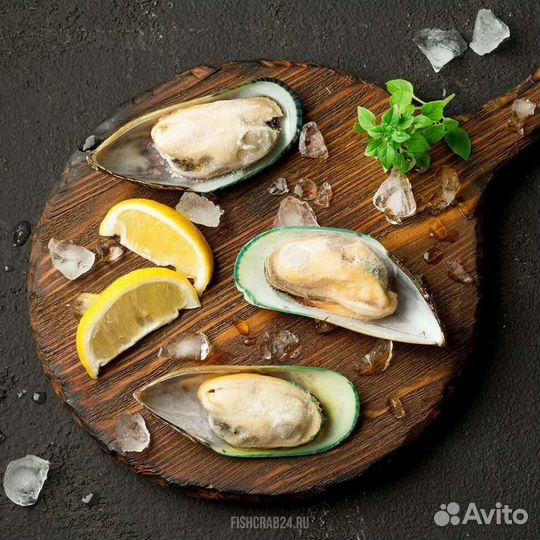 Мидии в раковине