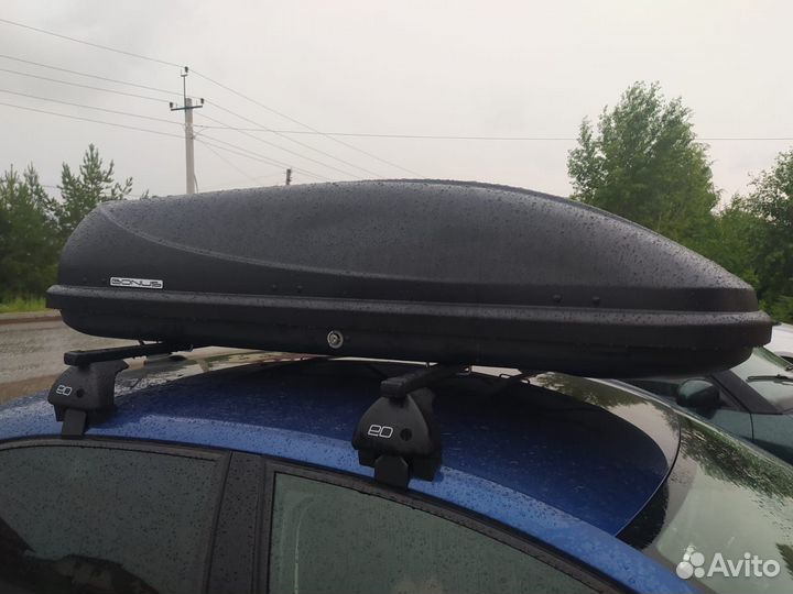 Бокс на крышу Фольксваген Поло аэро