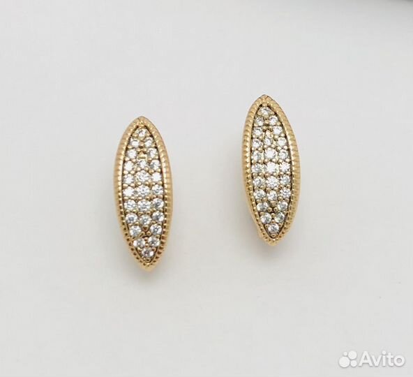 Серьги из медицинского сплава