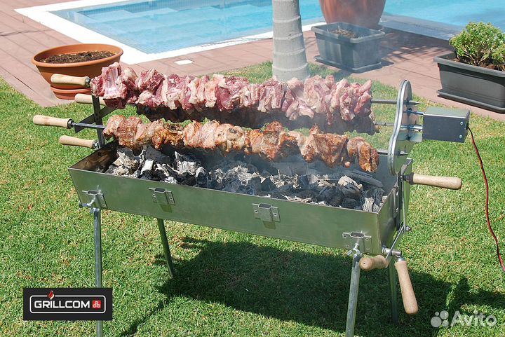 Мангал автоматический доставка по России