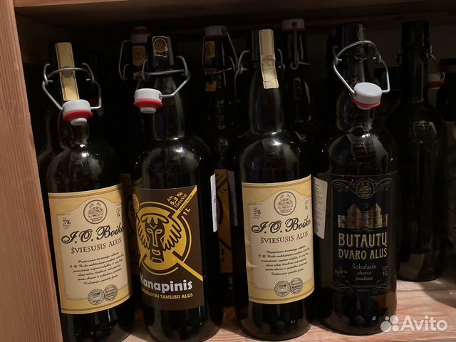 Бутылки с керамической пробкой